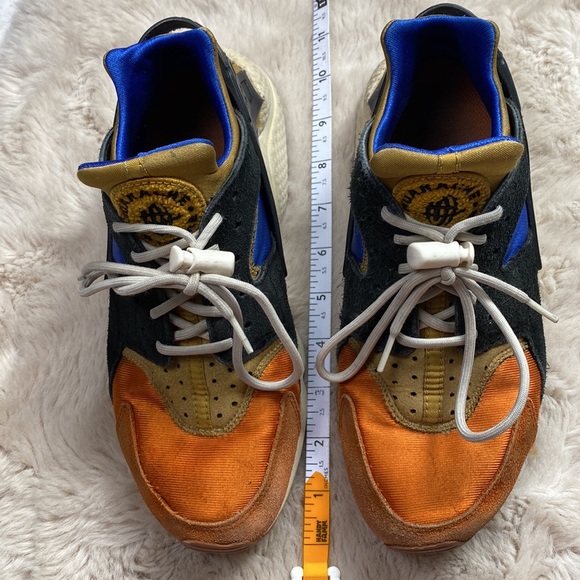 Nike Air Hurache ACG Campfire Orange Blue Gold Size Women’s US 8.5 EU 40 - Picture 14 of 15